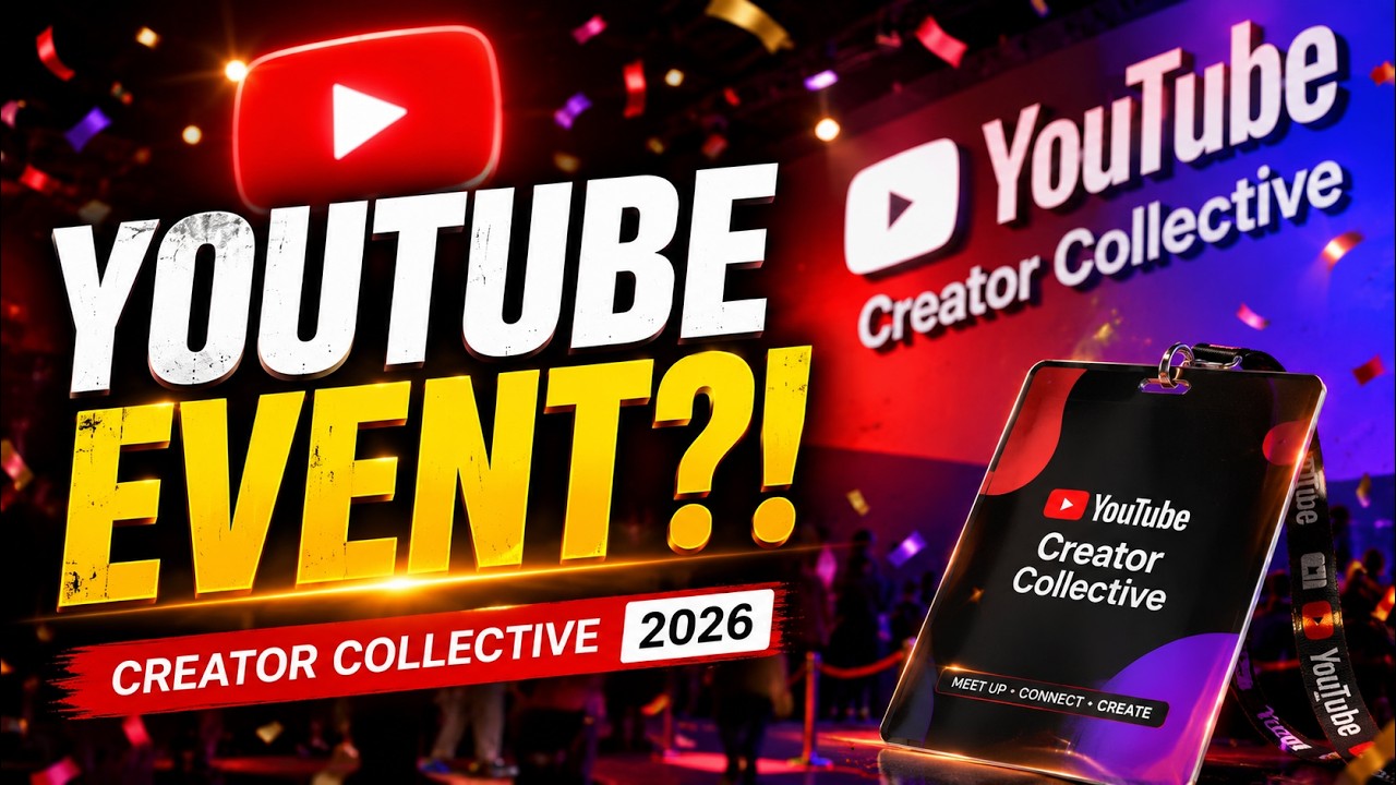 YouTube Creator Collective Event 2026 Vlog 🎉 | My Full Experience