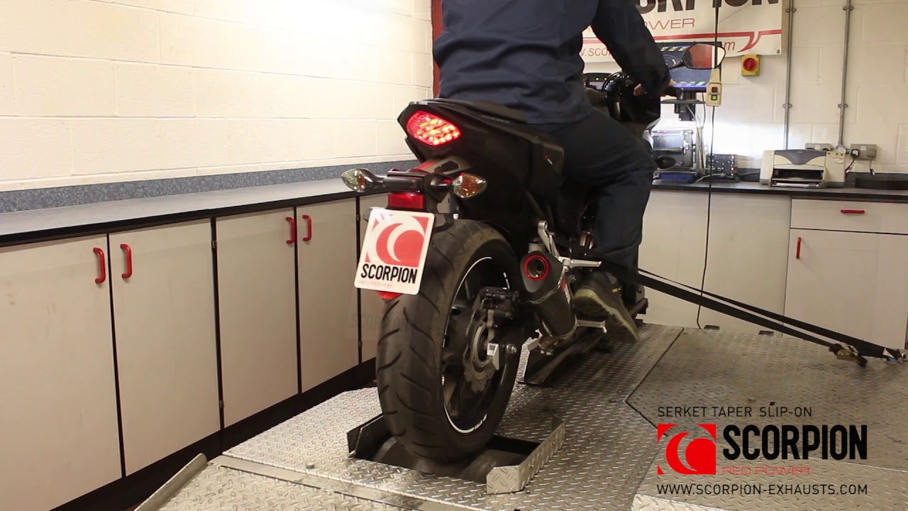 Scorpion Serket Taper & Serket Parallel slip-on exhaust for