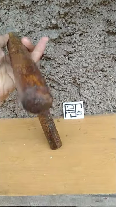 double stick nunchaku kayu ruyung  murah