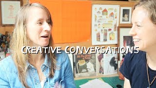 Make time for art | Ep.6 | Creative Conversations | Caroline Pedler Artist Illustrator