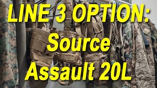 Line 3 Option: Source Assault 20L pack