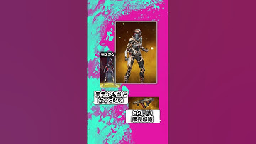 バトルパススキンの激レア色違いスキン【APEX LEGENDS】#apex #shorts #エーペックス