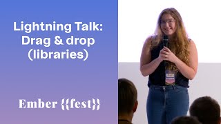 Lightning Talk - Drag & drop (libraries)