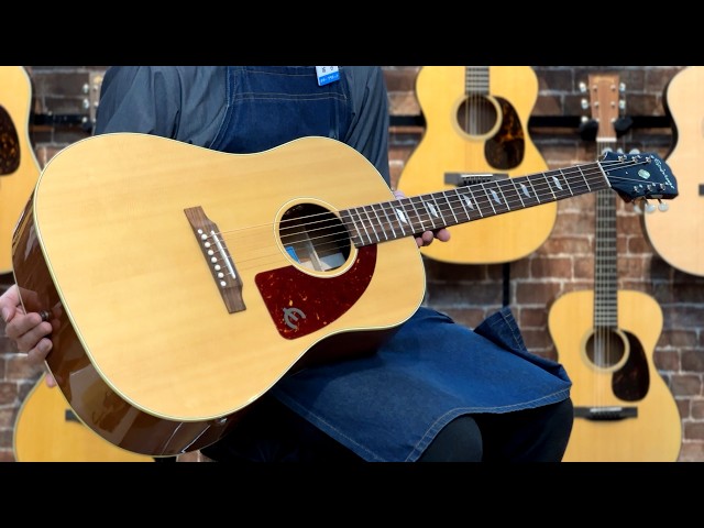 Epiphone FT-79 Texan -Antique Natural- #23552121 - YouTube