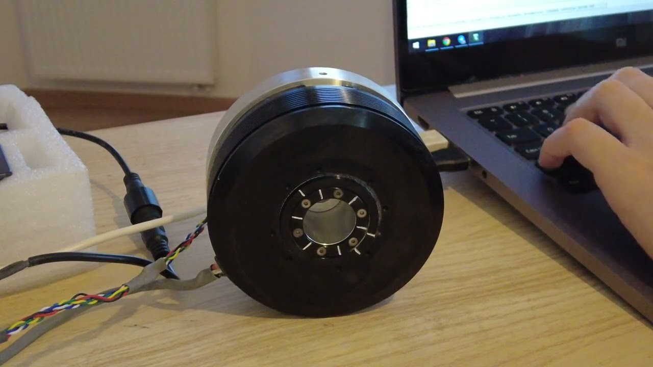 FOC drive with LENZ IRS-I34U2-17 encoder debug