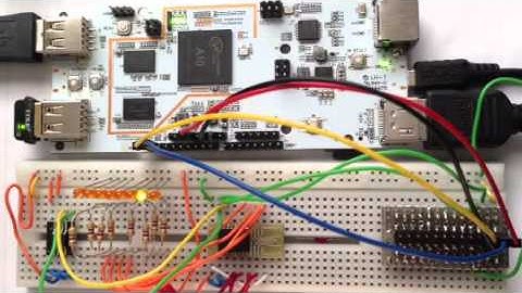 pcDuino I2C parallel port