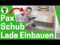 IKEA Pax Schublade Einbauen ✅ TOP ANLEITUNG: Wie Komplement Schubladen für Pax Schrank Montieren???