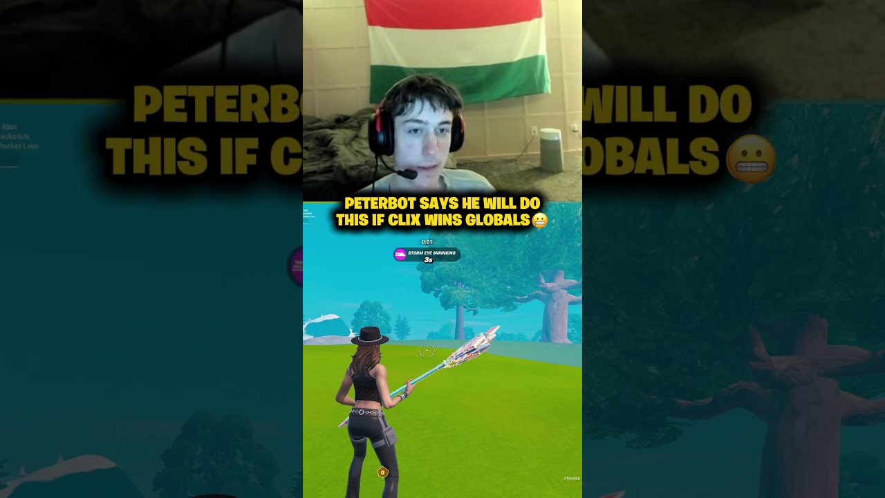 Peterbot Says He Will Do This If Clix Wins FNCS Globals 