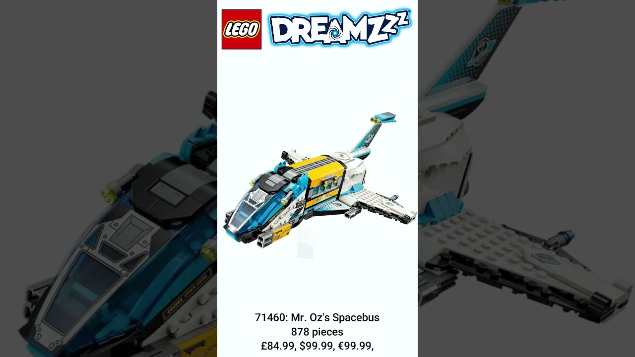 First Look At Lego Dreamzzz Set - 71460: Mr. Oz's Spacebus