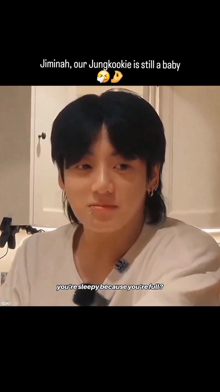 Baby Koo Was Getting Sleepy After Eating jimin jungkook areyousure Baby Koo Was Getting Sleepy After Eating jimin jungkook areyousure