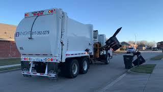*Brand New* Knights Waste Services New Way Side Loader: Late Afternoon Trash