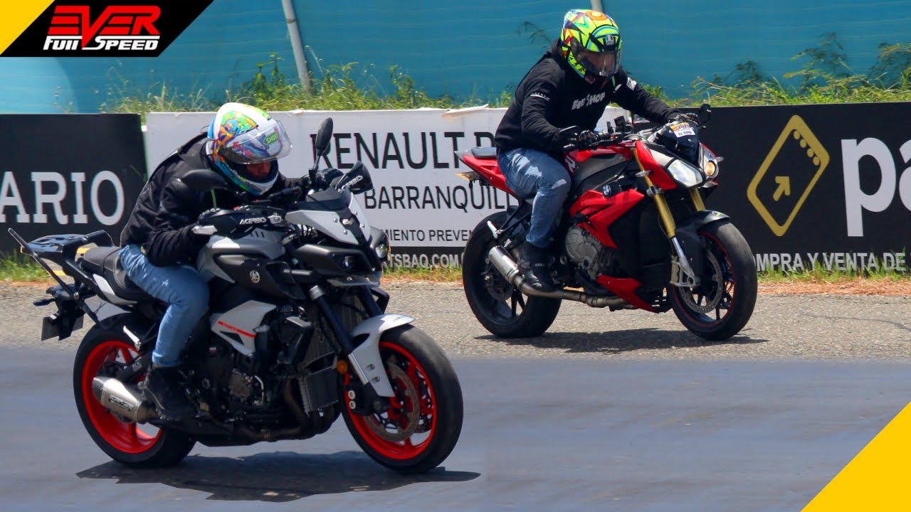 ⏱️Yamaha MT-10 🆚 BMW S1000R 🆚 GSX-S750 🆚 FZ1 🆚 CBR1000RR 🆚GSX-R1000 🔥 DRAG RACES Piques Bquilla 2023