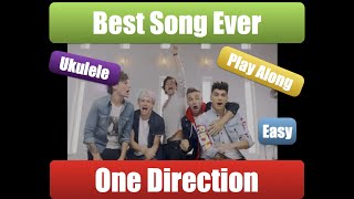 One Direction - Best Song Ever Ukulele Play Along #onedirection #playalong #bestsongsever