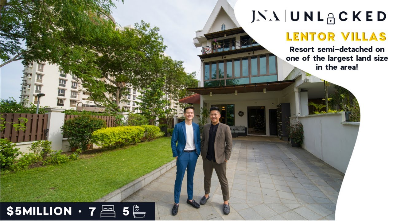 [Lentor Villas] JNAUnlocked 61: Resort themed semi-D on one of the largest plot of land in the area!