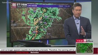 Troup and Meriwether counties under tornado warning