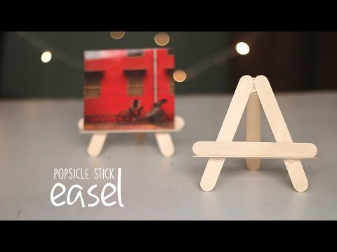 DIY: Popsicle Easel