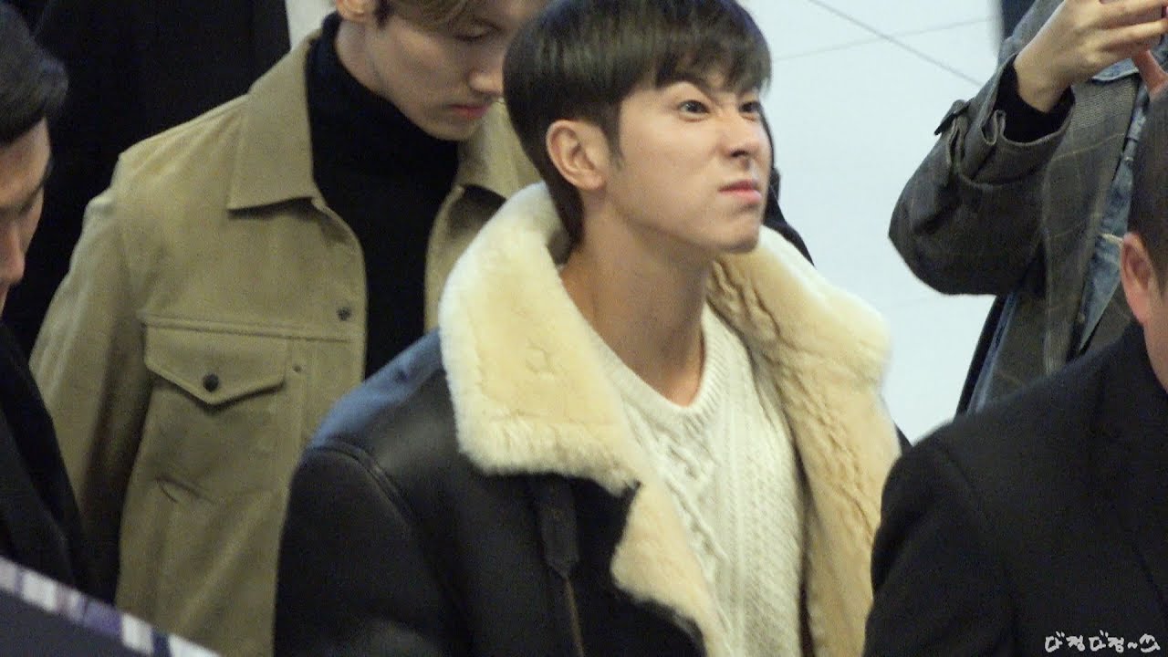 윤호, 181129 김포공항 출국 (유노윤호, Yunho, ユンホ)