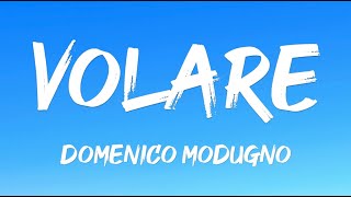 VOLARE - DOMENICO MODUGNO (Testo | Lyrics) Resimi