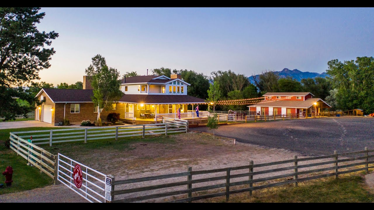Amazing Horse Property at 13977 S. 2055 W., Bluffdale, Utah YouTube