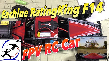Eachine RatingKing F14 FPV RC Car.  This is now my kids