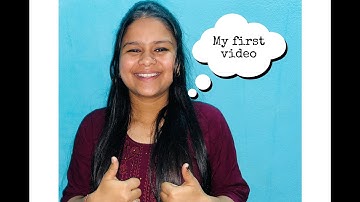 My First video on youtube (Intro video)✨