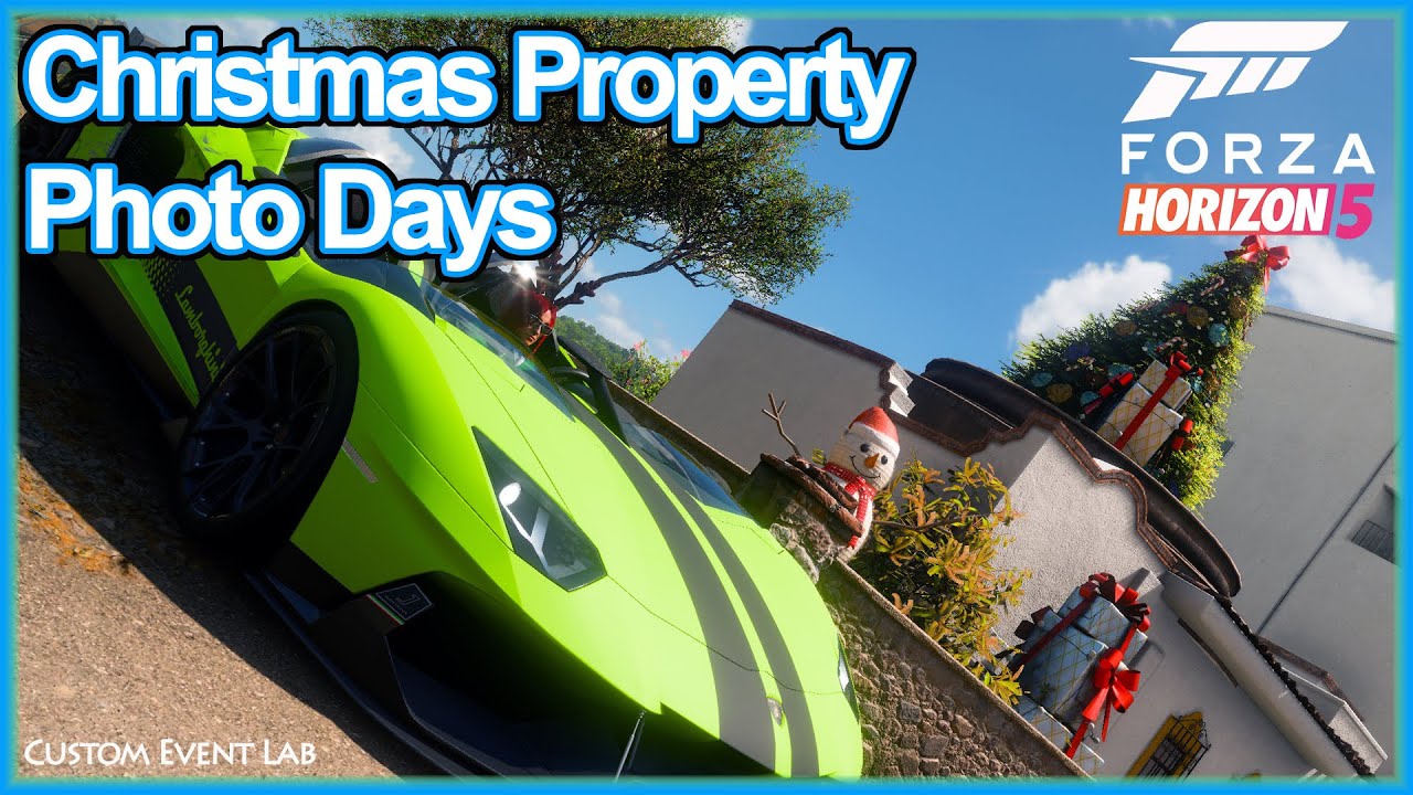 Christmas Property Photo Days - CUSTOM PHOTO EVENT LAB - BADHEARN1126 - FH5 Christmas