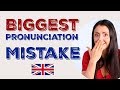 Biggest ENGLISH PRONUNCIATION Mistake & How To Correct It // LIVE BRITISH ENGLISH LESSON