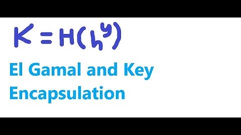 Hybrid Encryption using ElGamal Encryption