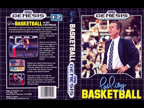 Pat Riley Basketball (Sega Genesis) - New York Busters vs. Boston