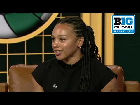 Michigan State Talks New Era Spartans and Season Expectations | 2026 Big Ten Volleyball Media Day