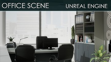 Office Scene for #unrealengine