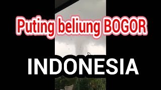 Terbaru puting beliung bogor indonesia..