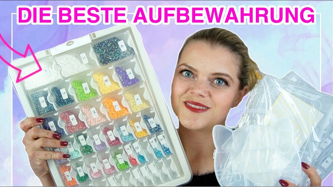 Die BESTE AUFBEWAHRUNG fr DIAMOND PAINTING Steinchen