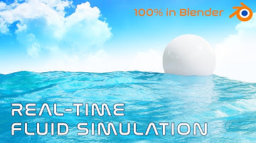 Real Time Fluid Simulation in Blender 2.9 EEVEE