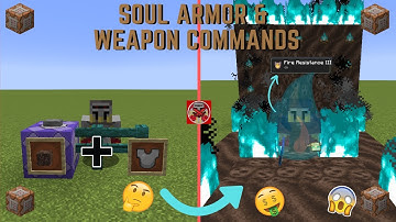 Command Block Tutorial #215: Soul Armor and Weapon Commands in Minecraft (1.20+)