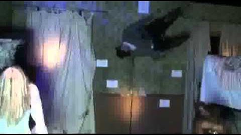 HAUNTEDPROPS.COM GRAVITY SHIFT LEVITATING FLIPPING CHAIR W/ CHARACTER