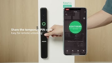 Philips Smart Lock DDL608-5HWS Feature Demo