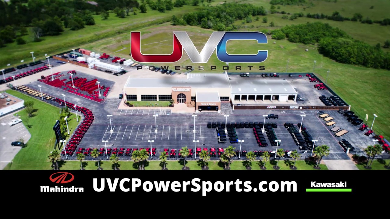 UVC Powersports Headquarters for Mahindra, Kawasaki & Big Tex Trailers YouTube