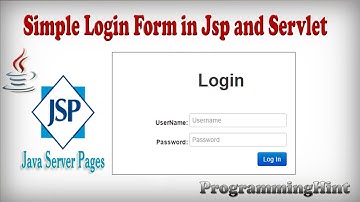 Simple admin Login form in jsp and servlet using bootstrap css for Begineers