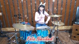 🎄Feliz Navidad - First to Eleven (Christmas Rock Ver.)🎄 Please use 🎧 for best drumming sound!