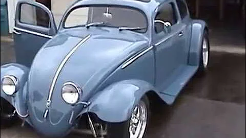 Chopped 1962 Ragtop VW Bug - UNSEEN Footage