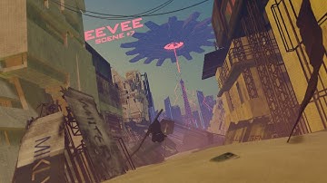 Daily blender-EEVEE atmosphere (EEVEE sci-fi scene #3)