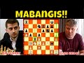 Mabangis na Middle Game! || GM Dvirnny vs. GM Shirov || Best game in FIDE Online Olympiad 2020