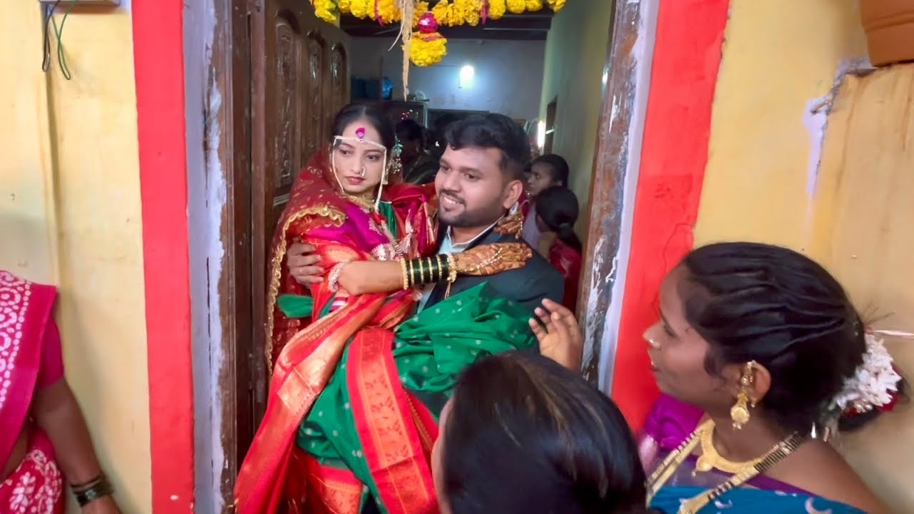 गिता ताई आणि सुशांत भाऊजींचा साखरपूडा, हळद व लग्न । कोकणातील पारंपारीक खालूबाजा व धमाल मजा 