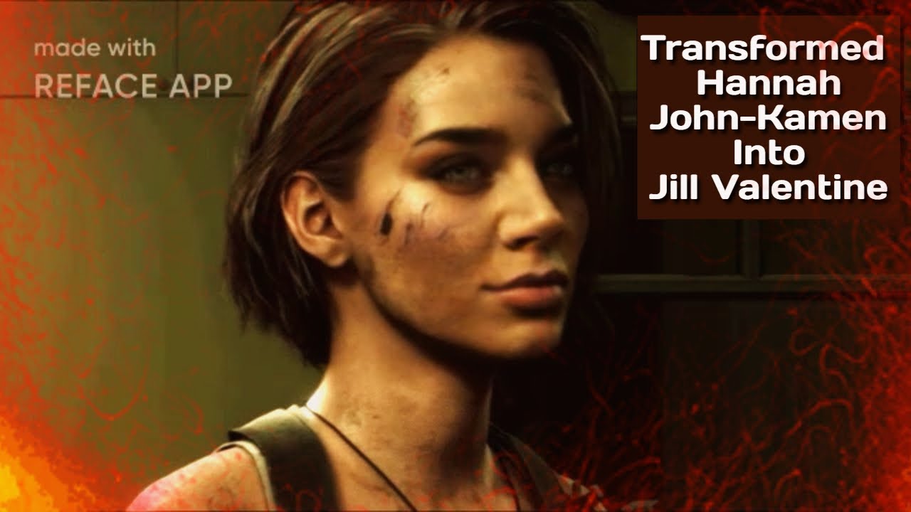 Hannah John-Kamen mash with RE3 Jill Valentine : r/residentevil