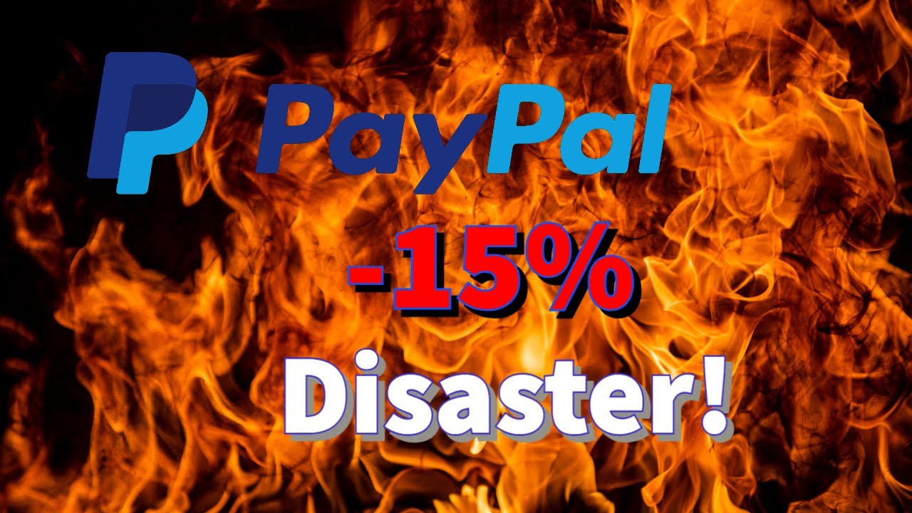 PYPL Plummets over 16% - Is this THE END for Paypal Stock?