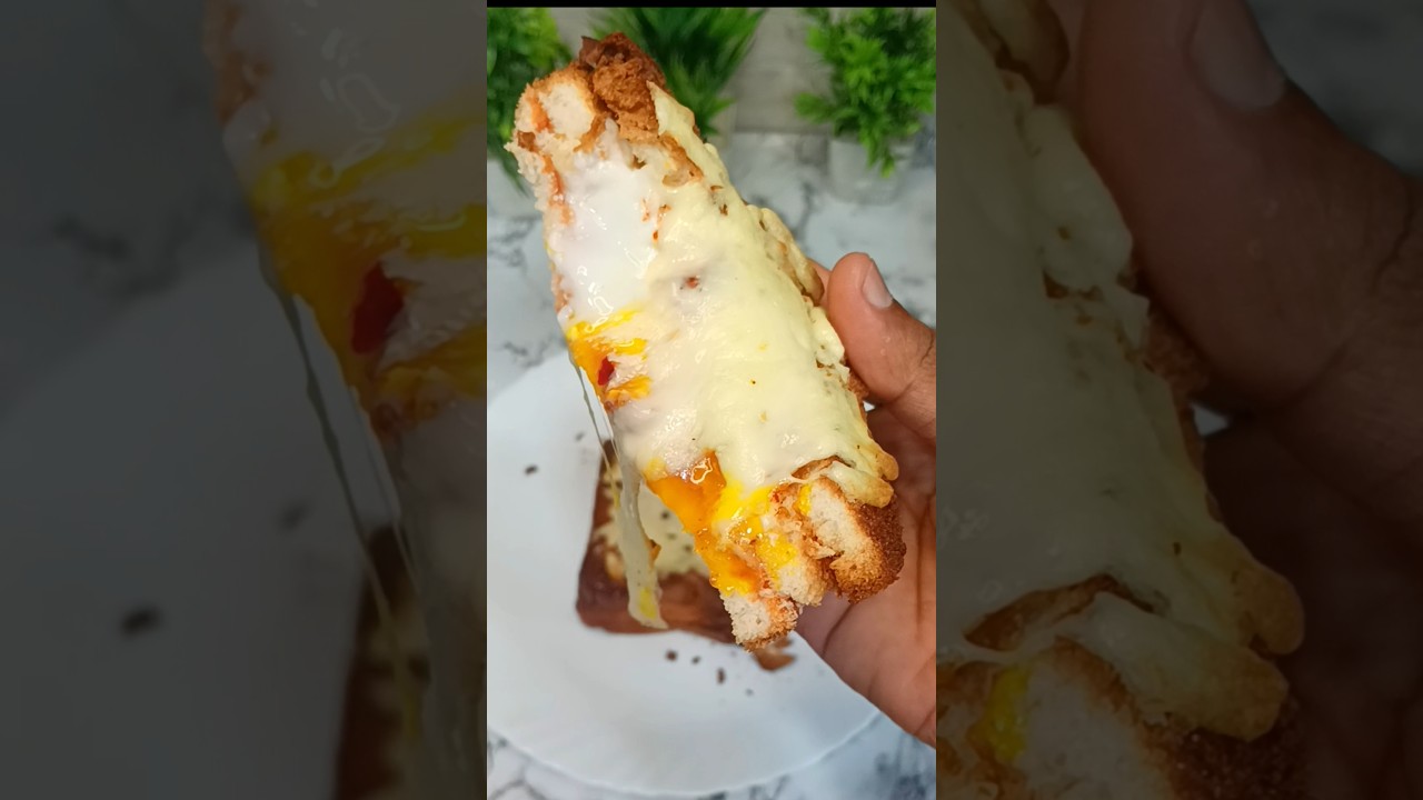 Air Fryer Egg & Cheese Bread | Easy & Delicious Snack Recipe | 