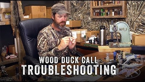 Wood Duck Call Troubleshooting with Jase Robertson