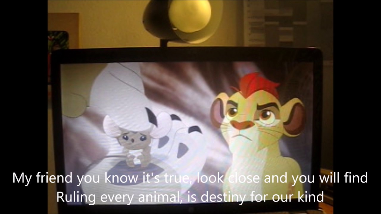 Disney Sing Along Songs Here Comes the Lion Guard Part 10 YouTube