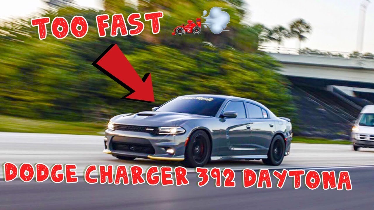 2018 Dodge Charger Daytona 392 Flyby and POV drive